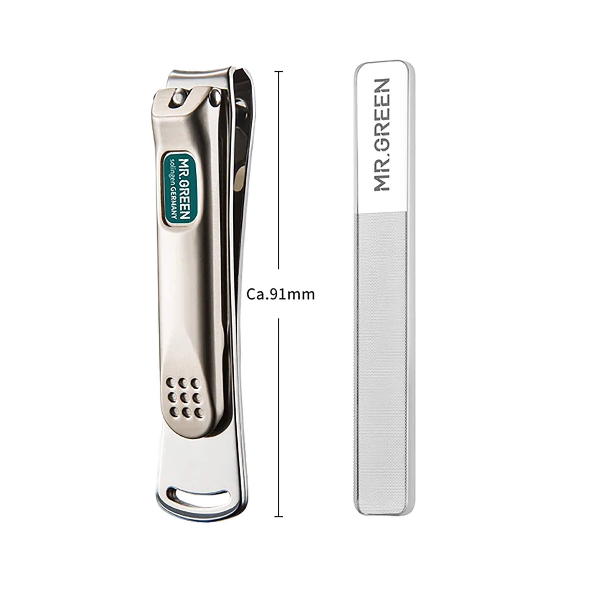 MR.GREEN MR-1114Plus large nail clipper and premium nail file anti-rust long-lasting grooming kit