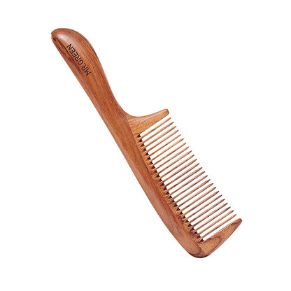 Sustainable MR.GREEN Mopane wood comb handmade eco comb reducing breakage and promoting healthy hair