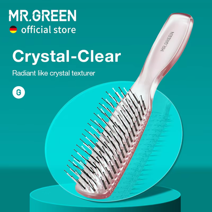 MR.GREEN Scalp Massage Hair Brush - Volumizing & Detangling Comb