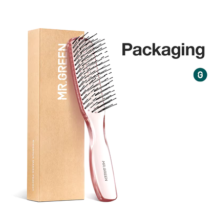 MR.GREEN Scalp Massage Hair Brush - Volumizing & Detangling Comb