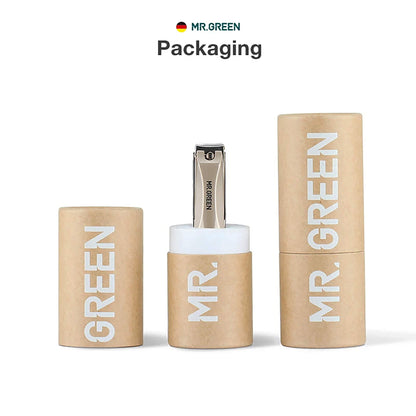 MR.GREEN Baby-Nagelknipser mit Nano-Glasfeile Edelstahl medizinisch Klingen abgerundet sichere Maniküre für Neugeborene