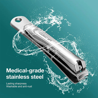 MR.GREEN Nagelknipser aus medizinischem Edelstahl langlebige Schärfe rostfrei und abwaschbar für präzise Maniküre