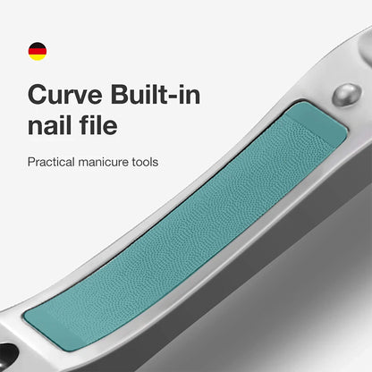 Coupe-ongles MR.GREEN avec lime intégrée incurvée outil de manucure pratique pour lisser et façonner les ongles