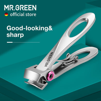 MR.GREEN Nagelknipser mit breiten Backen: Das perfekte Werkzeug für die Zehennagel- und Manikürepflege