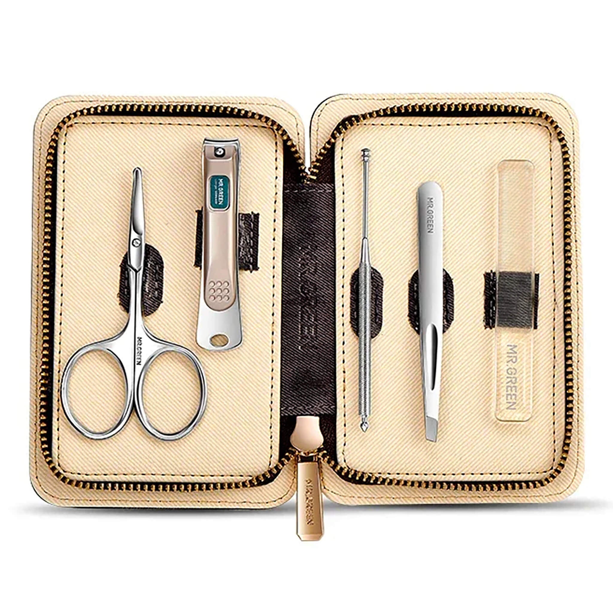 MR.GREEN 5-in-1 Personal Care Manicure Set with Case