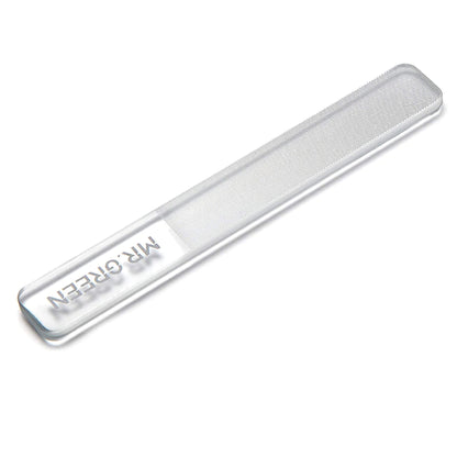 MR.GREEN nano glass nail file MR-2166 – crystal surface buffer for mirror shine on natural nails