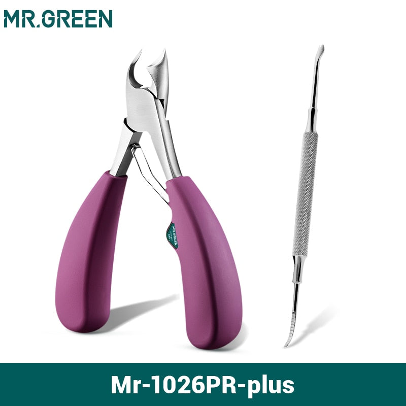 MR.GREEN Nagelknipser für eingewachsene Zehen: Präzisionspflege für eingewachsene Nägel