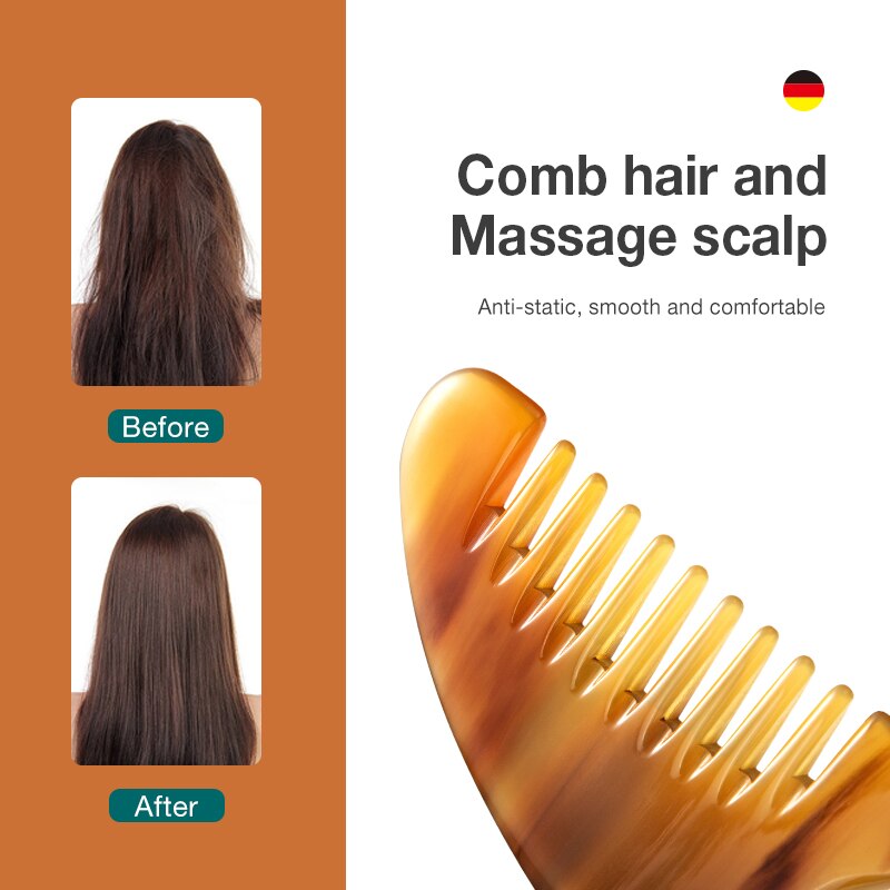 MR.GREEN Kamm mit Guasha Scraping Massage Board: Wellness für Haar und Kopfhaut