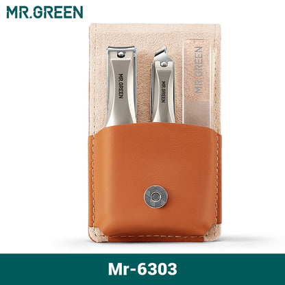 Ensembles d'outils de manucure MR.GREEN avec ciseaux de qualité chirurgicale : kit de soins des ongles de précision