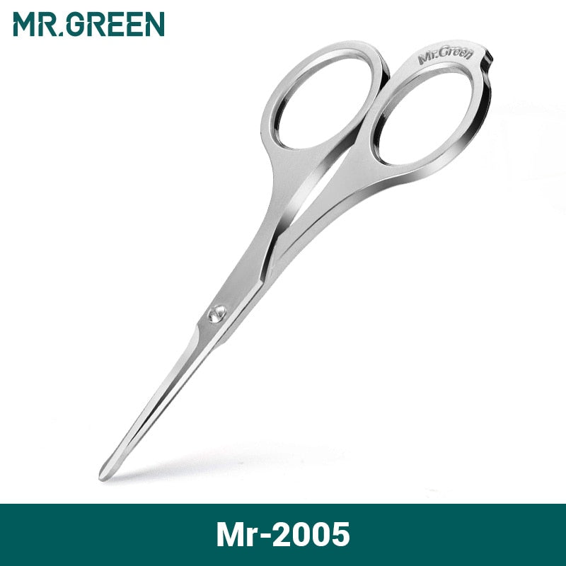 MR.GREEN Nasen- und Haarschere – Präzisions-Make-up-Schere