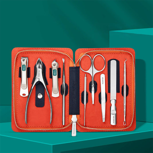Kit de manucure professionnelle MR.GREEN 9 en 1 : outils conçus par des experts