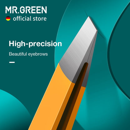 MR.GREEN Präzisions-Augenbrauenpinzette: Unverzichtbare Make-up-Werkzeuge