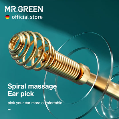 Outil d'élimination du cérumen MR.GREEN : solution douce pour le soin des oreilles