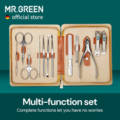 MR.GREEN 12-in-1 Manicure and Pedicure Set