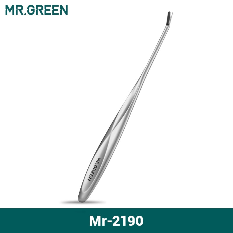 MR.GREEN Repousse-cuticules de précision et dissolvant de peaux mortes : essentiel pour les soins des ongles et de la peau