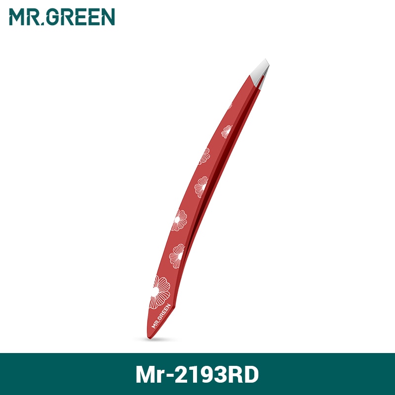 MR.GREEN Curve Handle Eyebrow Tweezer