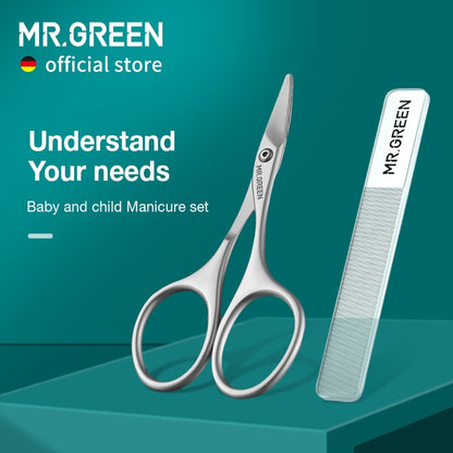 MR.GREEN Sicherheits-Nagelschere für Neugeborene: Sanfte und präzise Nagelpflege